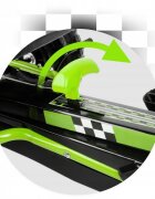 Ricokids Kart cu pedale si roti gonflabile Gokart rk 594 verde