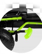 Ricokids Kart cu pedale si roti gonflabile Gokart rk 594 verde