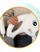 Ricokids Leagan de gradina convertibil 3in1 pentru copii Elefant GriAlb utilizare interiorexterior cu bara de protectie si spatar detasabilefranghii cu dimensiune reglabilasezut ergonomicsarcina maxima 30 kg
