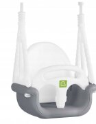 Ricokids Leagan de gradina gri cu alb