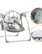 Ricokids Leagan electric cu muzica 7321 Gri