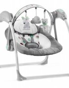 Ricokids Leagan electric cu muzica 7321 Gri