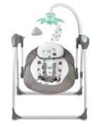 Ricokids Leagan electric cu muzica Premium 7322 Gri