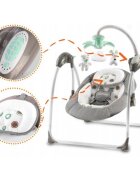 Ricokids Leagan electric cu muzica Premium 7322 Gri