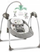 Ricokids Leagan electric cu muzica Premium 7322 Gri