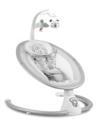 Ricokids Leagan electric cu vibratii muzica si jucarii Gri
