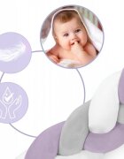 Ricokids Protectie laterala impletita pentru patut cu umplutura antialergica 3metri din plus MovGri