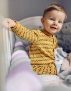 Ricokids Protectie laterala impletita pentru patut cu umplutura antialergica 3metri din plus MovGri