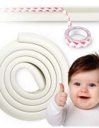 Ricokids Rola protectie multifunctionala din spuma pentru margini si muchii 2m Alb