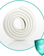 Ricokids Rola protectie multifunctionala din spuma pentru margini si muchii 2m Alb