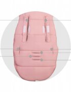 Ricokids Sac de dormit 95 x 48 cm Elmi 720005 Roz