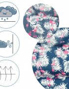 Ricokids Sac de dormit 95 x 48 cm Elmi 720012 Bleumarin cu flamingo