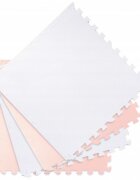Ricokids Salteluta de joaca 120 x 120 cm 7481 Alb Roz