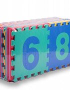 Ricokids Salteluta de joaca 120 x 270 cm cu litere si cifre 7487 Multicolora