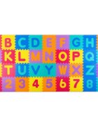 Ricokids Salteluta de joaca 120 x 270 cm cu litere si cifre 7487 Multicolora