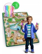 Ricokids Salteluta de joaca 120x92 cm Zoo
