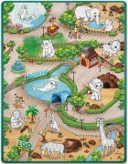Ricokids Salteluta de joaca 120x92 cm Zoo