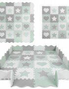 Ricokids Salteluta de joaca 150 x 150 cm 7505 gri - mint