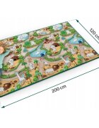 Ricokids Salteluta de joaca XXL 200x120 cm Zoo