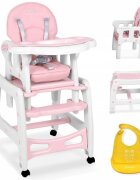 Ricokids Scaun de masa 5 in 1 Sinco Roz
