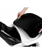 Ricokids Scaun de masa cu roti Tugo negru