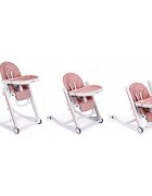 Ricokids Scaun de masa cu roti Tugo roz