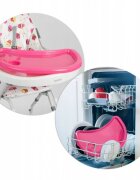 Ricokids Scaun de masa Eldo Alb Roz