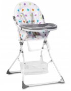 Ricokids Scaun de masa Eldo Gri Alb Stele