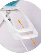 Ricokids Scaun de masa Fando Albastru 58 x 77 x 100 cm