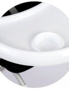 Ricokids Scaun de masa Fando Negru