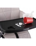 Ricokids Scaun de masa Nuco negru cu gri