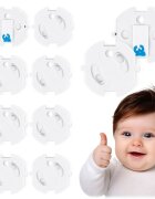 Ricokids Set 10 protectii pentru prize Alb