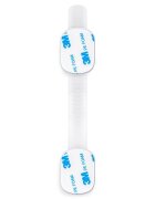 Ricokids Set 6 sigurante pentru copii Alb multifunctionale utilizare multipla instalare cu adeziv 3M 19x3.4 cm
