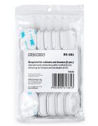 Ricokids Set 6 sigurante pentru copii Alb multifunctionale utilizare multipla instalare cu adeziv 3M 19x3.4 cm