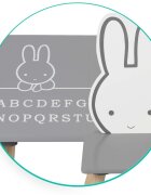 Ricokids Set masuta si 2 scaunele cu spatar pentru copii din lemn si MDF BunnyCalitate premiumAsamblare usoara Masuta cu alfabetdimensiune masuta 60x60x47cmutilizare pentru temeactivitati la gradinitaafter schoolacasa