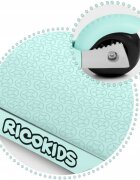 Ricokids Trotineta 3 in 1 pentru copii Buggy Mint cu scaunel reglabilinaltime ghidon reglabilaroti cu lumini LEDplatforma antiderapantacadru din aluminiumanere ergonomice si cosulet pentru accesorii