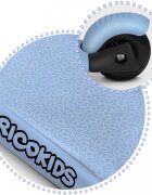 Ricokids Trotineta 4 in 1 pentru copii Todi Albastru scaunel reglabil cu spatarmaner parental detasabil inaltime ghidon reglabila roti cu lumini LED platforma antiderapanta cadru din aluminiu manere ergonomice