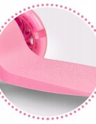 Ricokids Trotineta cu roti cu led Loco roz pliabila ghidon reglabil greutate suportata 25 kg varsta 3 ani+