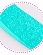 Ricokids Trotineta cu roti cu led Loco turcoaz cu roz pliabila ghidon reglabil greutate suportata 25 kg varsta 3 ani+