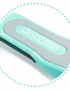 Ricokids Trotineta cu roti LED Piko turcoaz ghidon reglabil din aluminiu greutate suportata 35 kg varsta 3 ani+