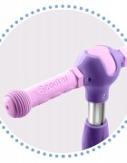 Ricokids Trotineta cu roti LED Piko Violet Roz reglabila din aluminiu greutate suportata 35 kg