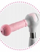 Ricokids Trotineta pentru copii Piko Roz cu inaltime ghidon reglabilaroti cu lumi LEDcadru din aluminiu platforma antiderapantagreutate admisa 35 kg