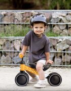 Ricokids Vehicul Ride On fara pedale Cross Country Brown De la 12 luni Cadru metalic usor si rezistent Sezut confortabil din spuma moale Manere ergonomice antiderapante Roti din PP rezistent si silentios