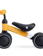 Ricokids Vehicul Ride On fara pedale Cross Country Brown De la 12 luni Cadru metalic usor si rezistent Sezut confortabil din spuma moale Manere ergonomice antiderapante Roti din PP rezistent si silentios