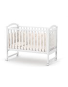 RKids Patut din lemn de fag pentru copii Malmo 120 x 60 cm Alb