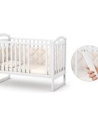 RKids Patut din lemn de fag pentru copii Malmo 120 x 60 cm Alb