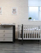 RKids Patut din lemn de fag pentru copii Monaco 120 x 60 cm Cashmere