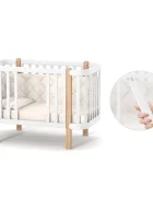 RKids Patut din lemn de fag pentru copii Monaco 120 x 60 cm Cashmere