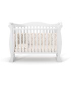RKids Patut din lemn de fag pentru copii Paris 120 x 60 cm Alb
