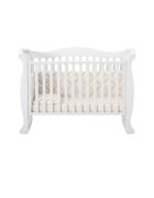 RKids Patut din lemn de fag pentru copii Paris 120 x 60 cm Alb